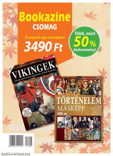 bookazine csomag: Füles bookazine 24/4 Vikingek+Top bookazine 24/2: Történelem másképp
