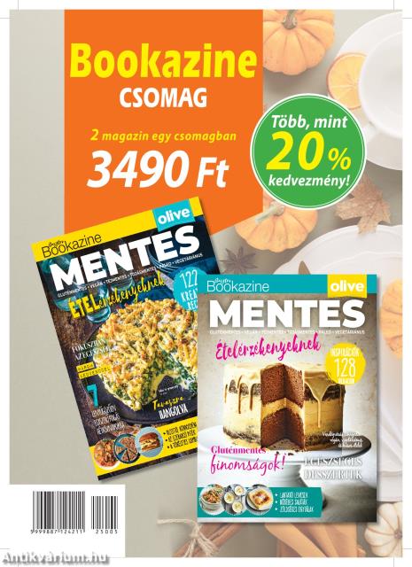 bookazine csomag: Gasztro bookazine 21/2: Mentes, Gasztro bookazine 22/4: Mentes