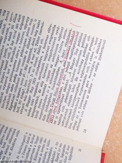 Magyar Nap 1936-1938