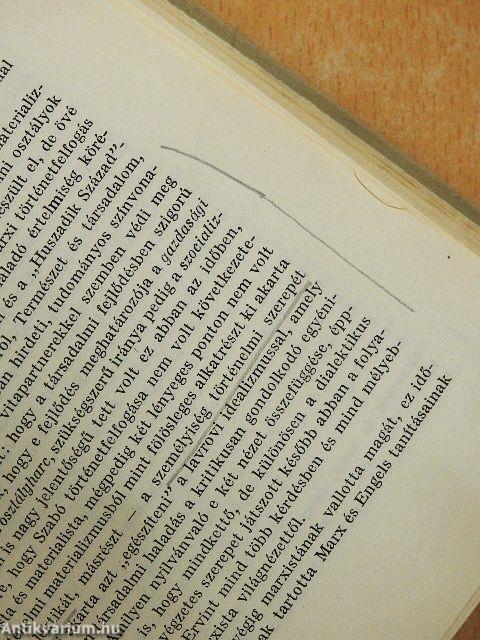 Szabó Ervin válogatott írásai