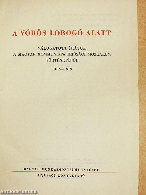 A vörös lobogó alatt