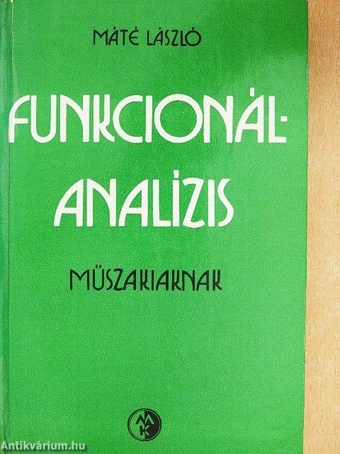 Funkcionálanalízis műszakiaknak