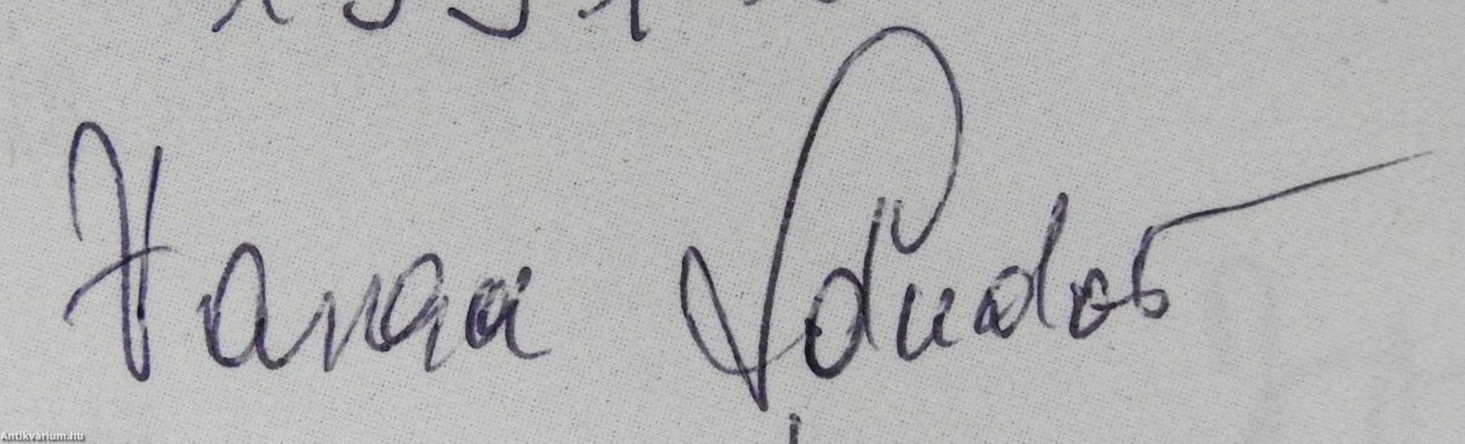 A 'la carte Budapest (aláírt és dedikált példány)