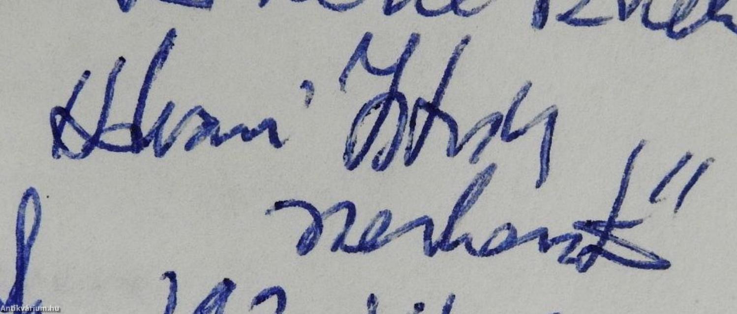 Emlékkönyv (dedikált példány)