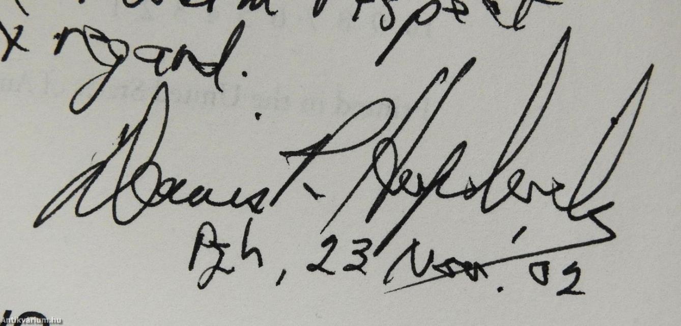 The Balkans (dedikált példány)