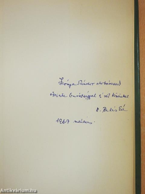 Berzeviczy Gergely, a reformpolitikus (dedikált példány)