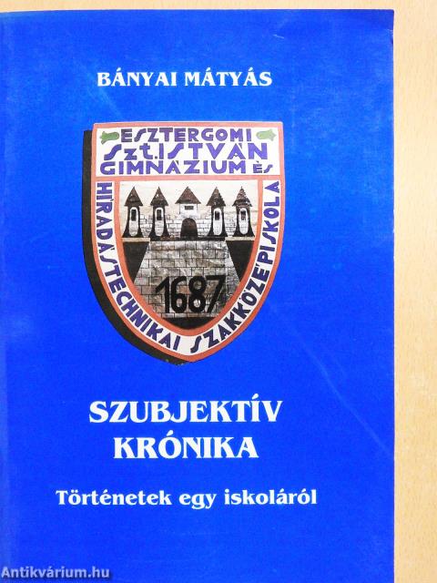 Szubjektív krónika (dedikált példány)