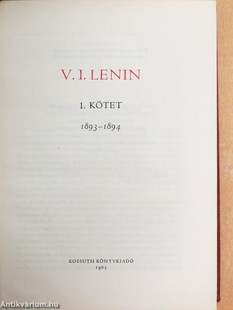 V. I. Lenin összes művei 1-55./Lenin műveinek bibliográfiája