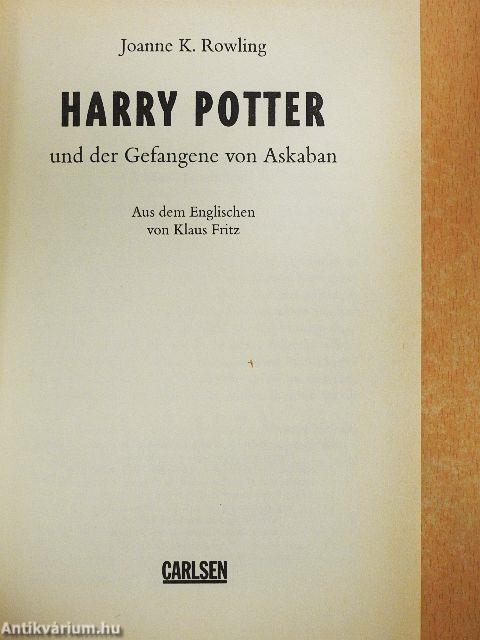 Harry Potter und der Gefangene von Askaban