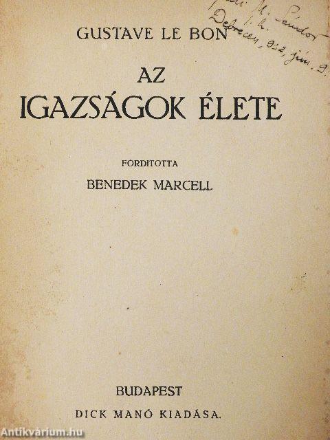 Az igazságok élete