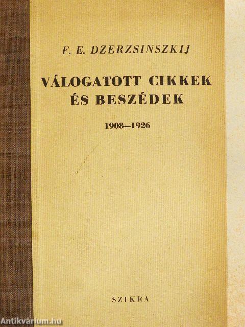 Válogatott cikkek és beszédek