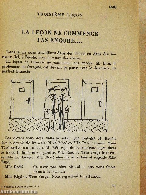 Francia nyelvkönyv 1.