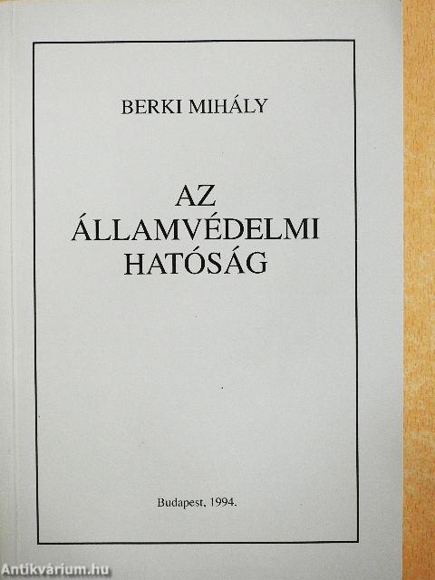 Az államvédelmi hatóság