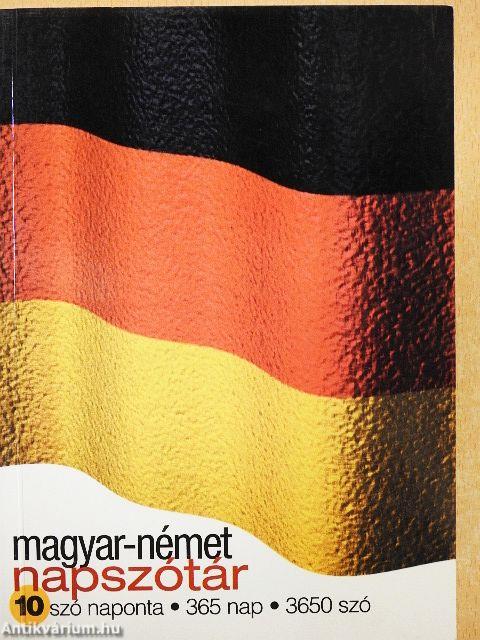 Magyar-német napszótár