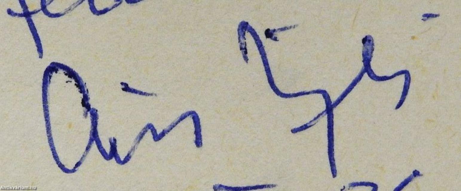 Furcsa párok (dedikált példány)