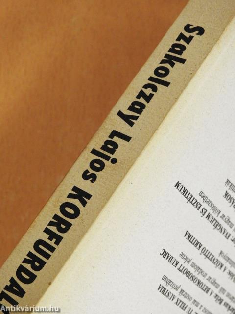 Korfurdaló (dedikált példány)