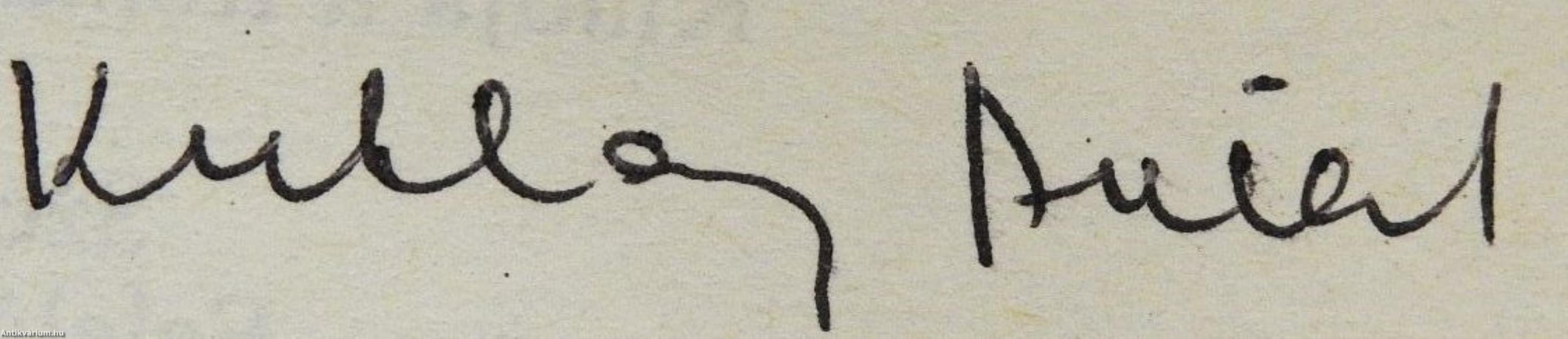 A kráter peremén (dedikált példány)