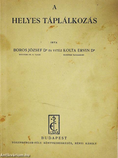 A helyes táplálkozás
