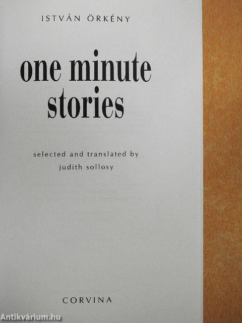 One Minute Stories