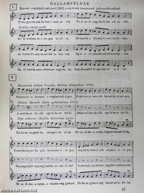 A magyar zene évszázadai I. (dedikált példány)