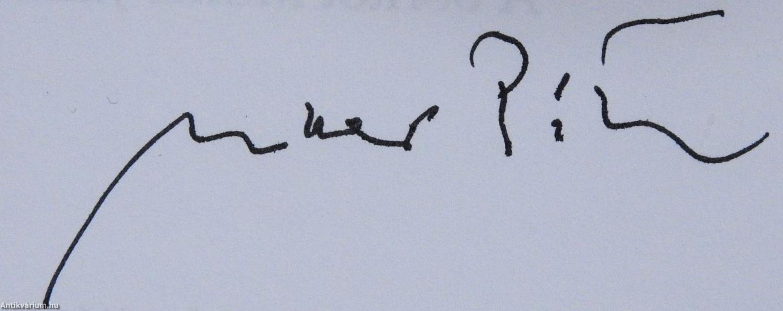 Halhatatlan szerelem (dedikált példány)