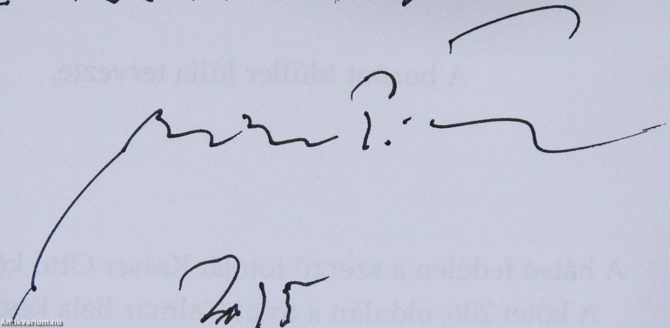 Halhatatlan szerelem (dedikált példány)