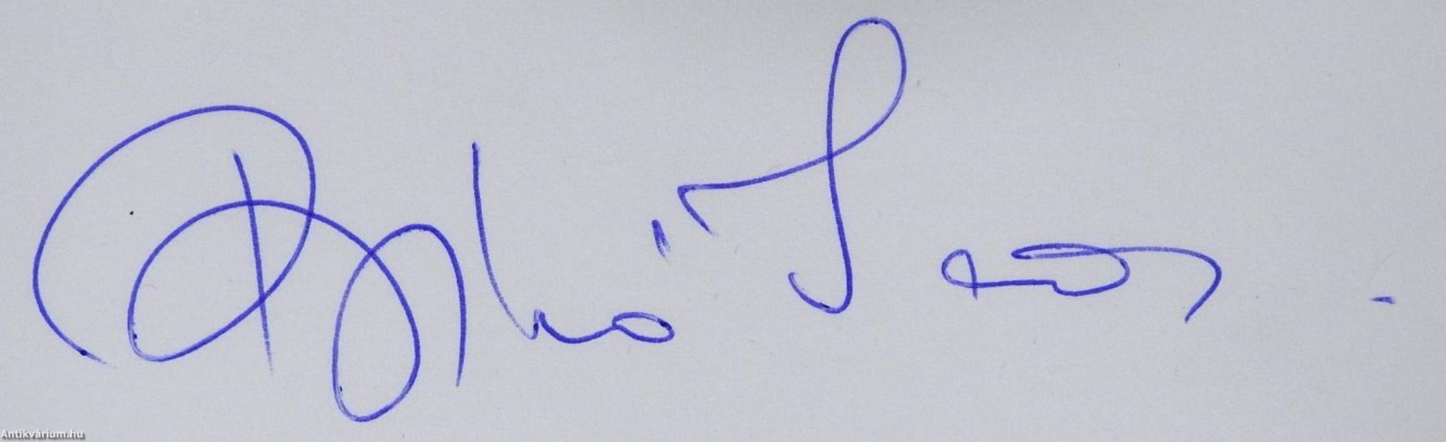 Testszépítő kézikönyv (dedikált példány)