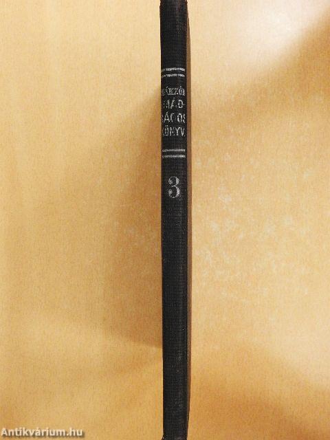 Mákzór imádságos könyv az év minden ünnepnapjára III.