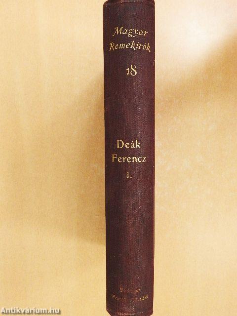 Deák Ferencz munkáiból I. (töredék)