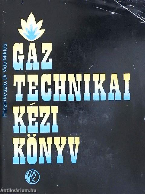 Gáztechnikai kézikönyv