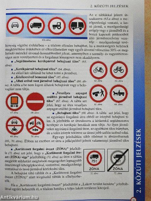 Interaktív KRESZ-könyv személygépkocsi-vezetők részére