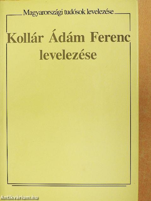 Kollár Ádám Ferenc levelezése