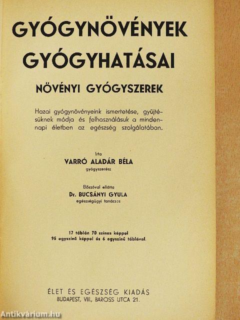 Gyógynövények gyógyhatásai