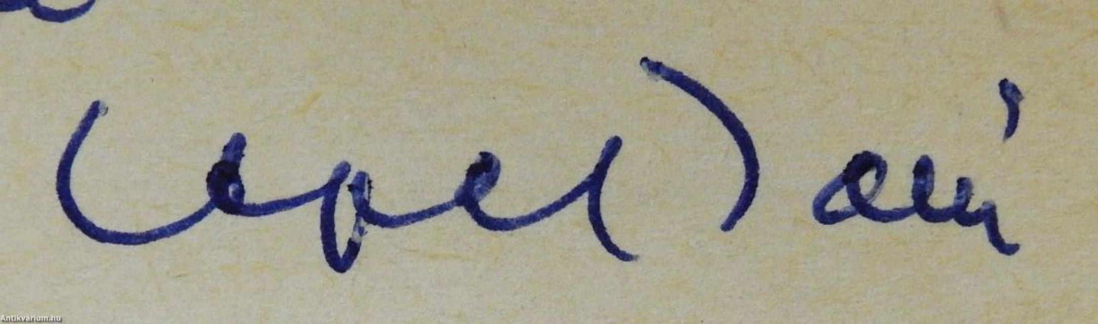 Folyók folynak és folyosók (dedikált példány)