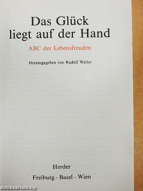 Das Glück liegt auf der Hand