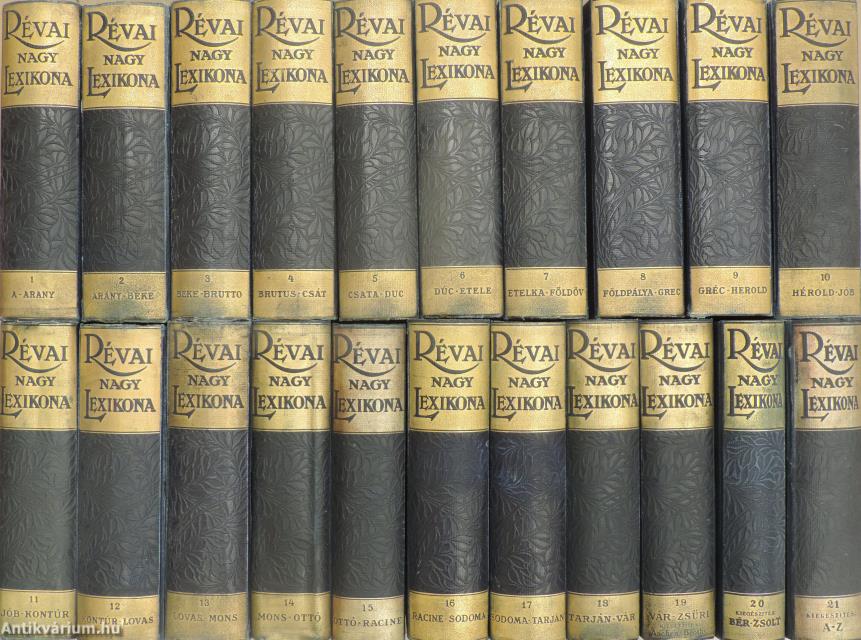 Révai nagy lexikona 1-21.