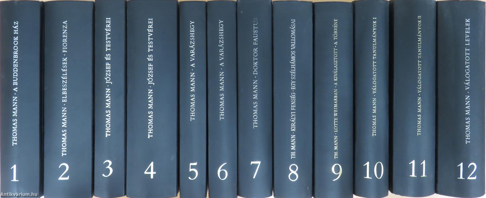 Thomas Mann művei I-XII.