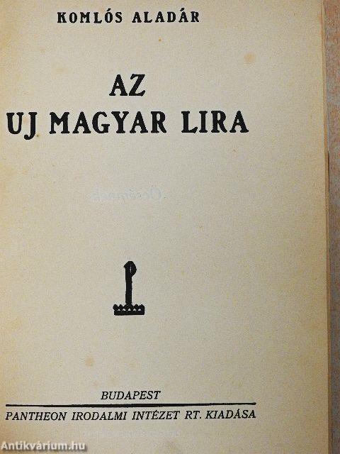 Az uj magyar lira