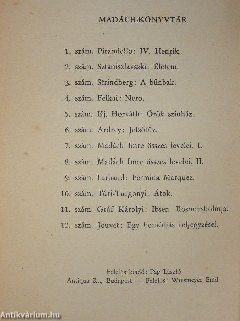 Egy komédiás feljegyzései