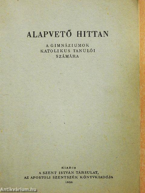 Alapvető hittan