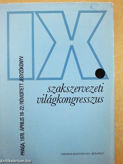 IX. szakszervezeti világkongresszus