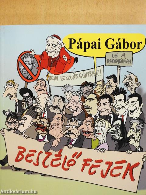 Beszélő fejek (dedikált példány)