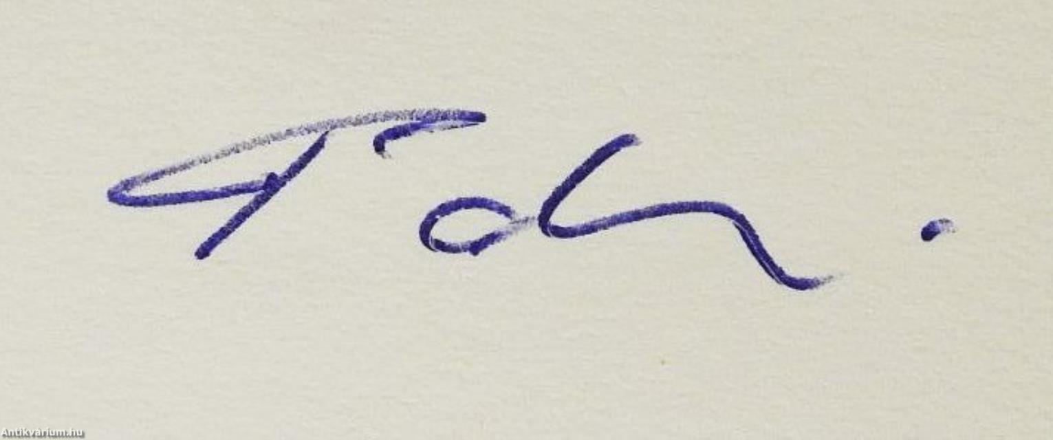 Beszélő fejek (dedikált példány)