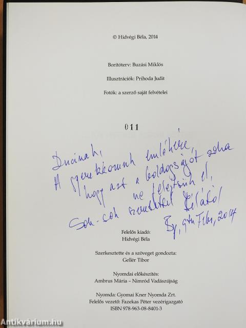 Hegyen innen, hegyen túl (számozott, dedikált példány)