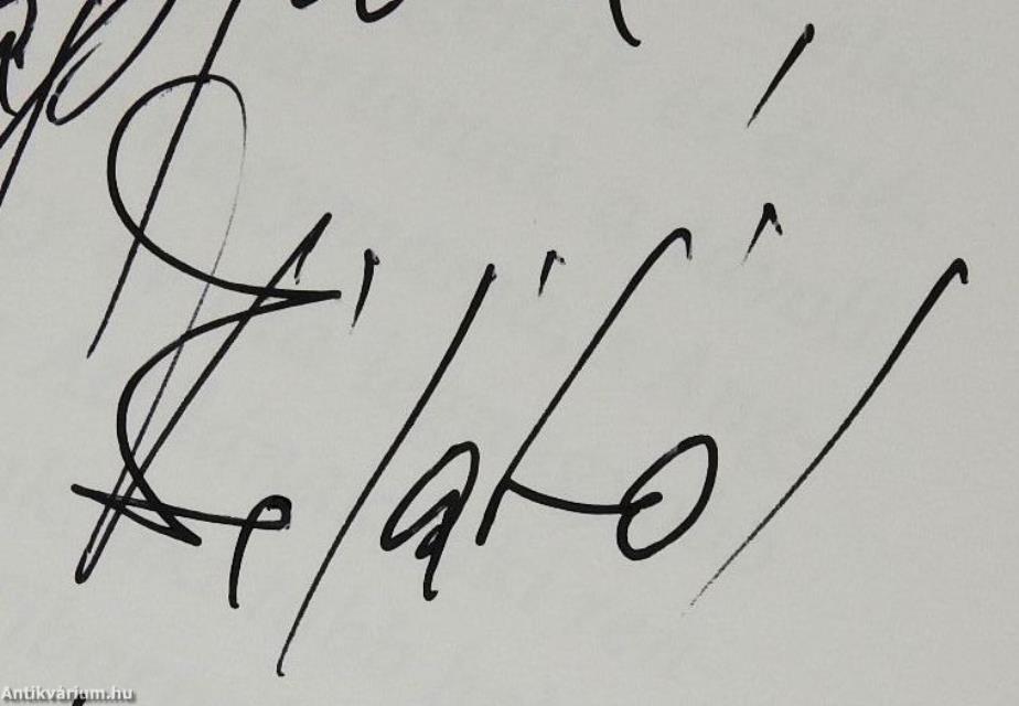 Hegyen innen, hegyen túl (dedikált példány)