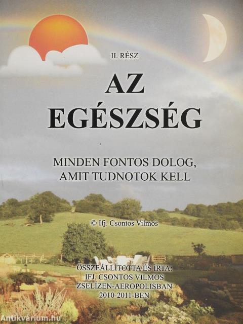 Az egészség II. (dedikált példány)