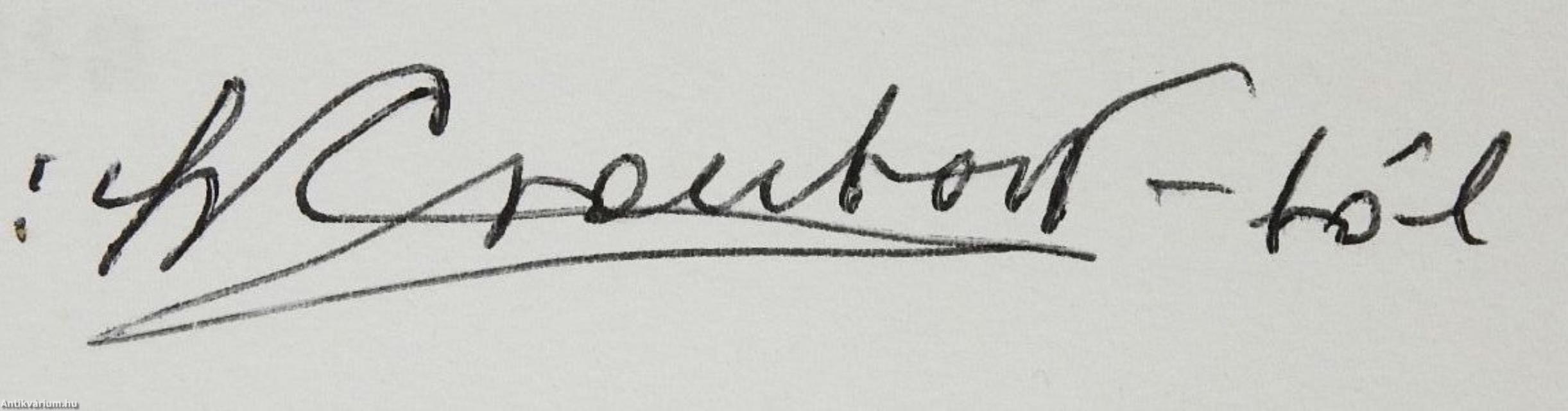 Az egészség II. (dedikált példány)