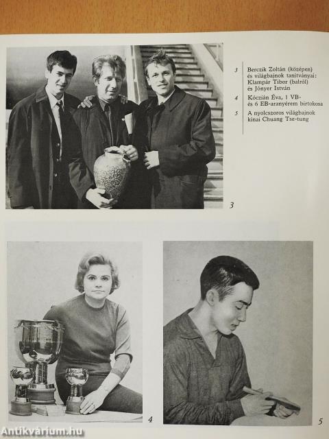 Világ- és Európa-bajnokságok 1893-1973 (aláírt példány)