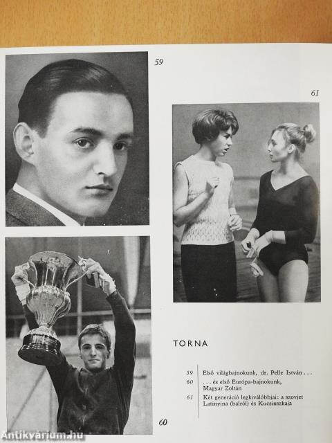 Világ- és Európa-bajnokságok 1893-1973 (aláírt példány)