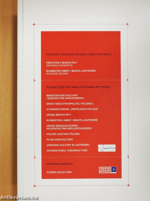 20. Bukovinai Találkozások (dedikált példány)